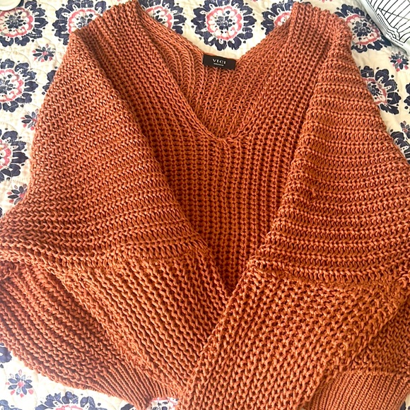 Vici Sweaters - Vici medium cable slouchy sweater